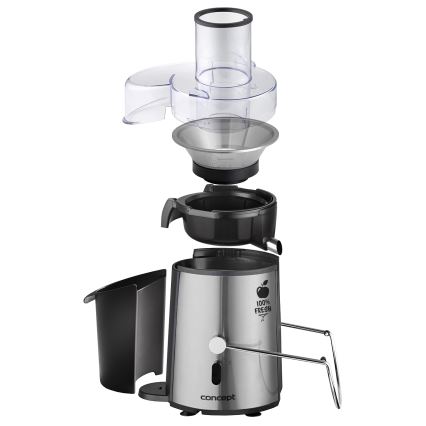 Concept LO7026 - Centrifugal Juicer 1000W/230V sort/rustfri