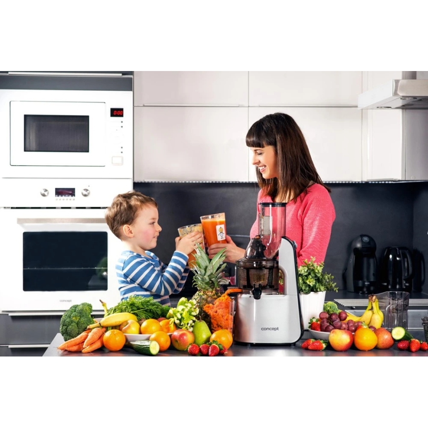 Concept LO7065 - 3-i-1 slowjuicer 240W/230V grå