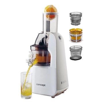 Concept LO7066 - Slowjuicer 3-i-1 240W/230V hvid