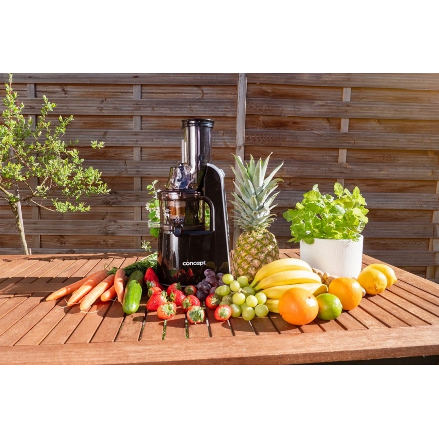 Concept LO7067 - Sneglejuicer 3-i-1 240W/230V sort