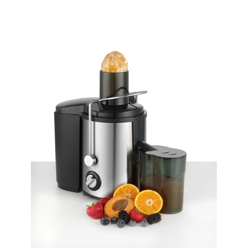 Concept LO7095 - Centrifugal saftpresser 1000W/230V sort/rustfrit stål
