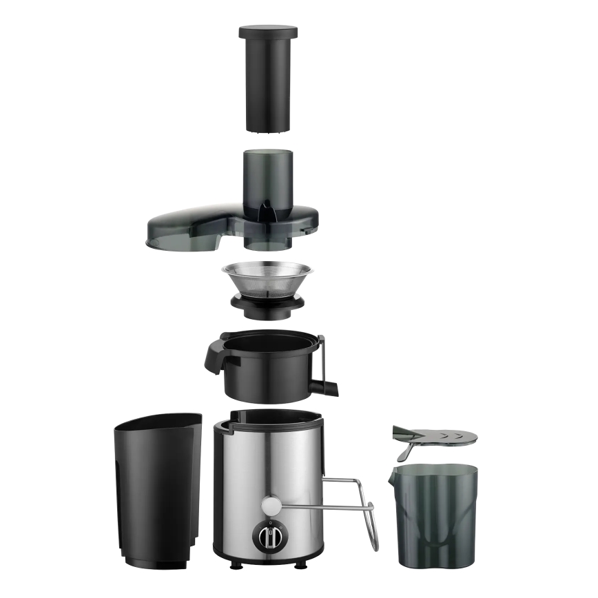 Concept LO7095 - Centrifugal saftpresser 1000W/230V sort/rustfrit stål