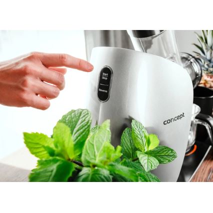 Concept LO7250 - Horisontal koldpresset juicer 200W/230V sort/rustfrit stål