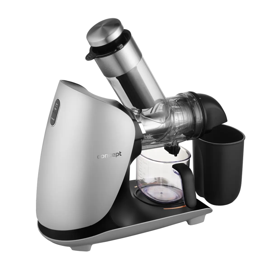 Concept LO7250 - Horisontal koldpresset juicer 200W/230V sort/rustfrit stål
