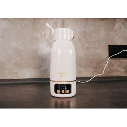 Concept OC4000 - KIDO rejsevarmer til vand og mælk 500 ml, 36 W/7,4 V, 5000 mAh, beige