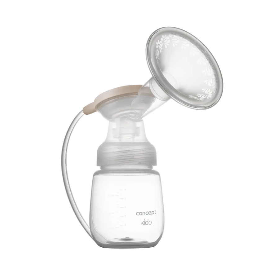 Concept OM4000 - 2-i-1 elektrisk brystpumpe KIDO, hvid