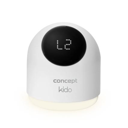 Concept OM4000 - 2-i-1 elektrisk brystpumpe KIDO, hvid