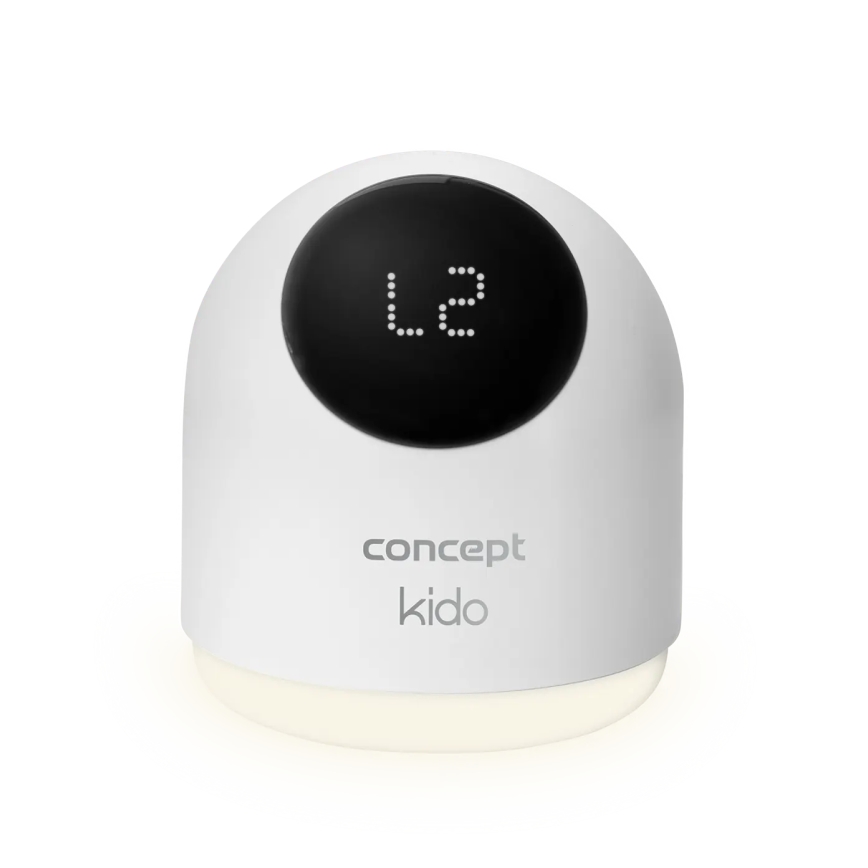 Concept OM4000 - 2-i-1 elektrisk brystpumpe KIDO, hvid