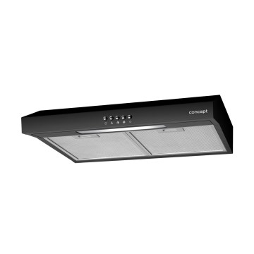 Concept OPP1250bc - Underbygget emhætte 50 cm sort
