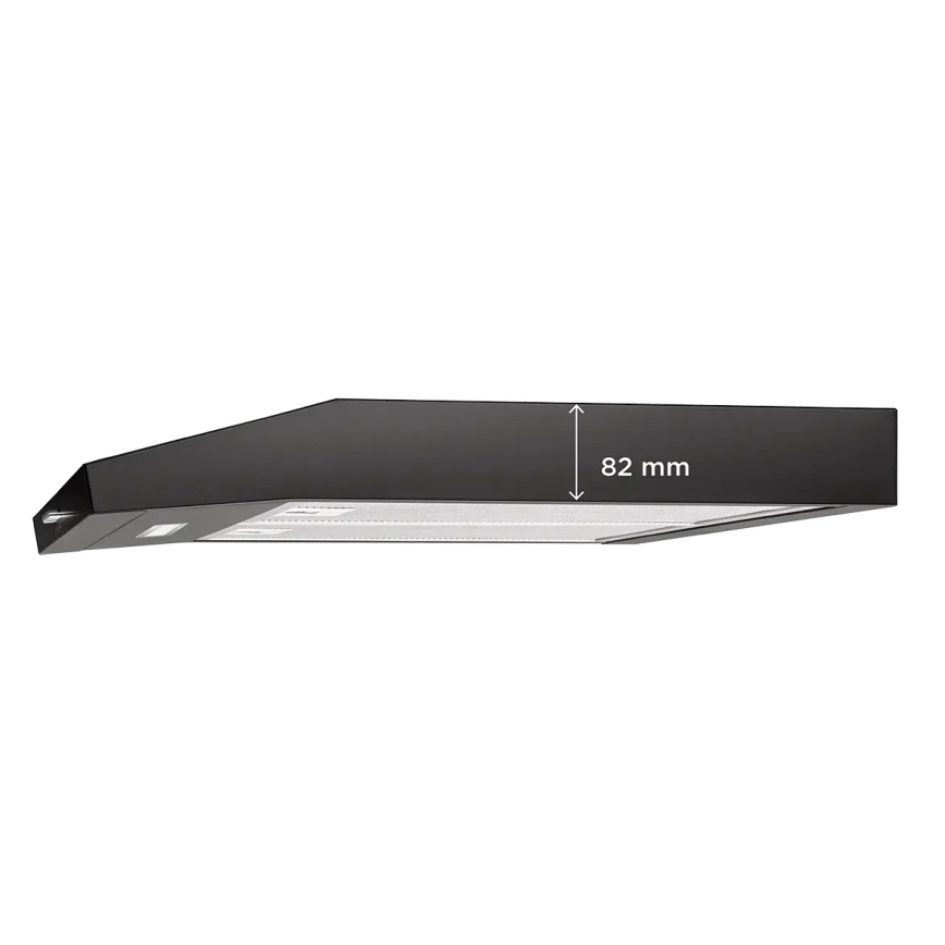 Concept OPP1250bc - Underbygget emhætte 50 cm sort