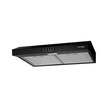 Concept OPP1260bc - Underbygget emhætte 59,5 cm sort