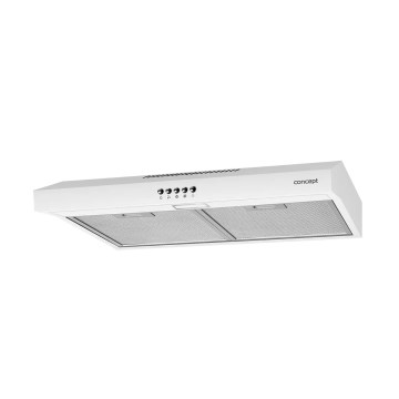 Concept OPP1260wh - Underbygget emhætte 59,5 cm hvid