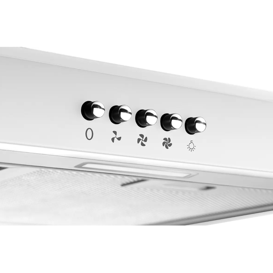 Concept OPP1260wh - Underbygget emhætte 59,5 cm hvid