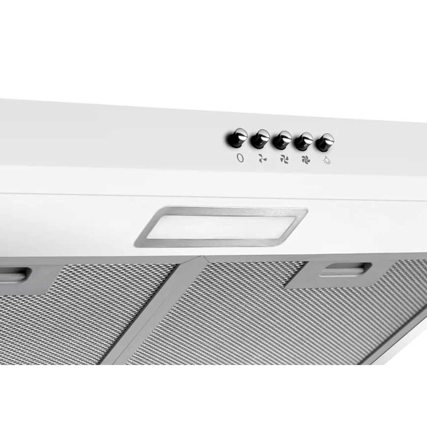 Concept OPP1260wh - Underbygget emhætte 59,5 cm hvid