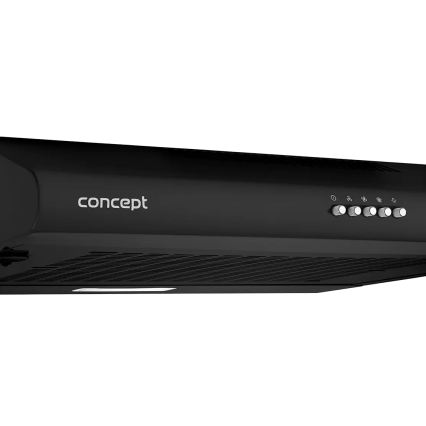 Concept OPP1360bc - Underbygget emhætte 60 cm sort