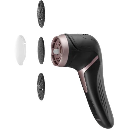 Concept PN3020 - PERFECT SKIN elektrisk hælfil 5V 1200 mAh IPX6 sort/rosaguld