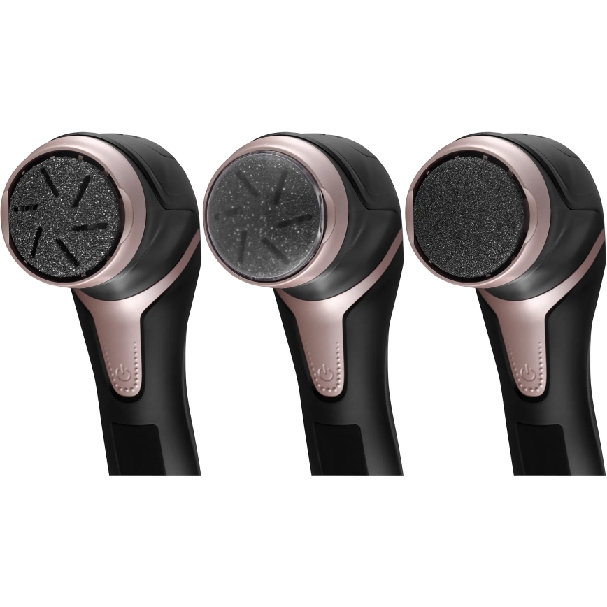 Concept PN3020 - PERFECT SKIN elektrisk hælfil 5V 1200 mAh IPX6 sort/rosaguld