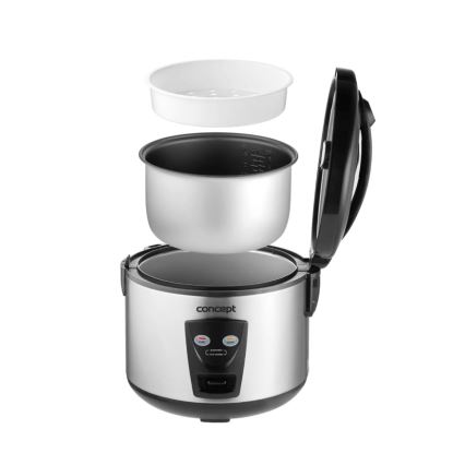 Concept RE2020 - Riskoger 2-i-1 650W/230V 1,5 l rustfrit stål/sort