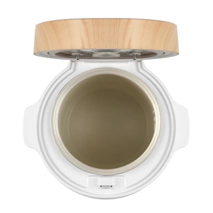 Concept RE3030 - Digital riskoger 2-i-1 380W/230V 1,5 l hvid/trælook