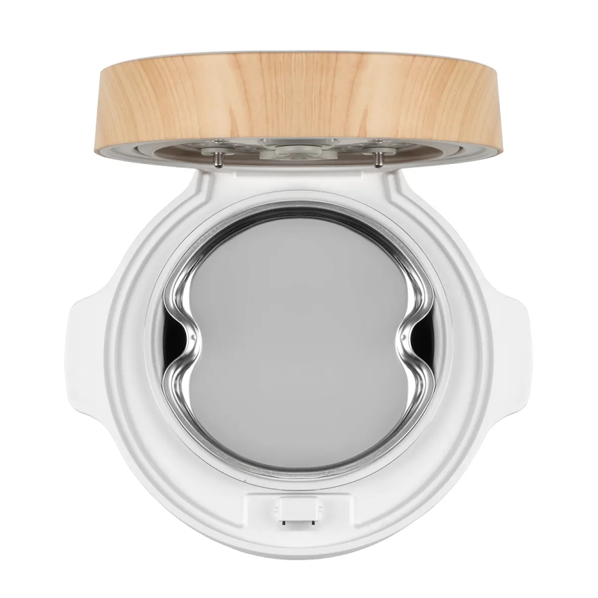 Concept RE3030 - Digital riskoger 2-i-1 380W/230V 1,5 l hvid/trælook