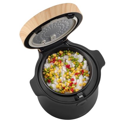 Concept RE4040 - Digital riskoger 2-i-1 450W/230V 2 l sort/trælook