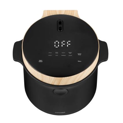Concept RE4040 - Digital riskoger 2-i-1 450W/230V 2 l sort/trælook