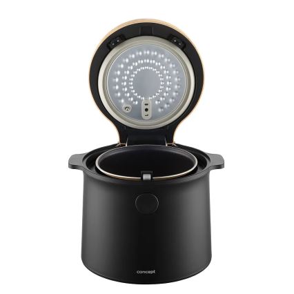 Concept RE4040 - Digital riskoger 2-i-1 450W/230V 2 l sort/trælook