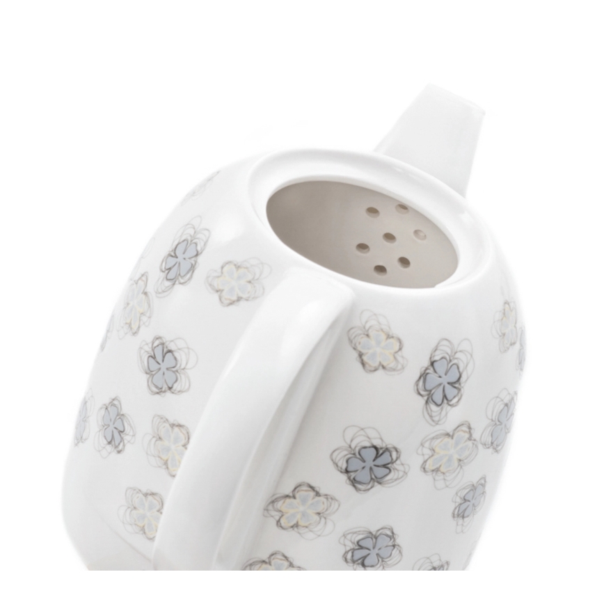 Concept RK0010ne - Hurtigkogende elkedel 1 l 1100W/230V hvid/keramik