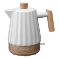 Concept RK0090 - Hurtigkogende elkedel 1,5 l 1500W/230V hvid/trælook/keramik
