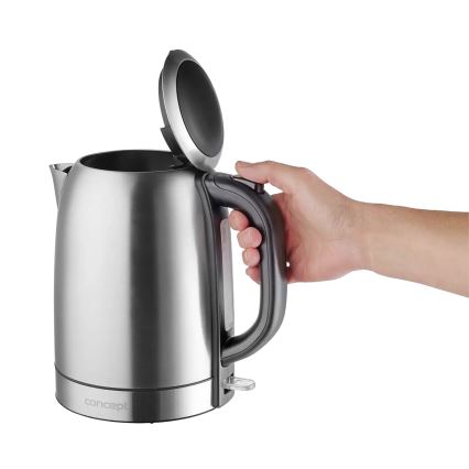 Concept RK3240 - Elkedel 1,7 l 2200W/230V rustfrit stål
