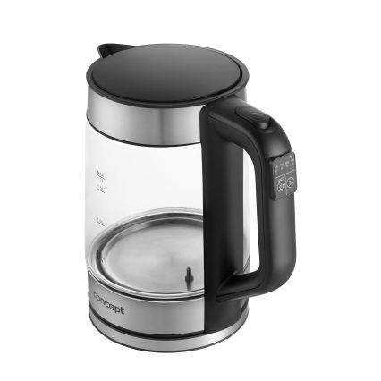 Concept RK4067 - Hurtigkogende elkedel med temperaturstyring 1,7 l 2200W/230V rustfrit stål