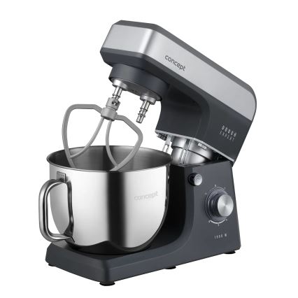 Concept RM6010 - Planetarisk røremaskine DOUGH EXPERT 1900W/230V antracit/rustfrit stål