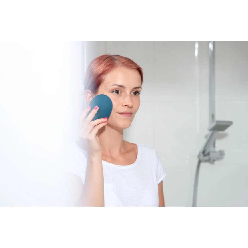 Concept SK9100 - Ansigtsrensningsbørste SONIVIBE 2W/5V 250 mAh IPX7 blå