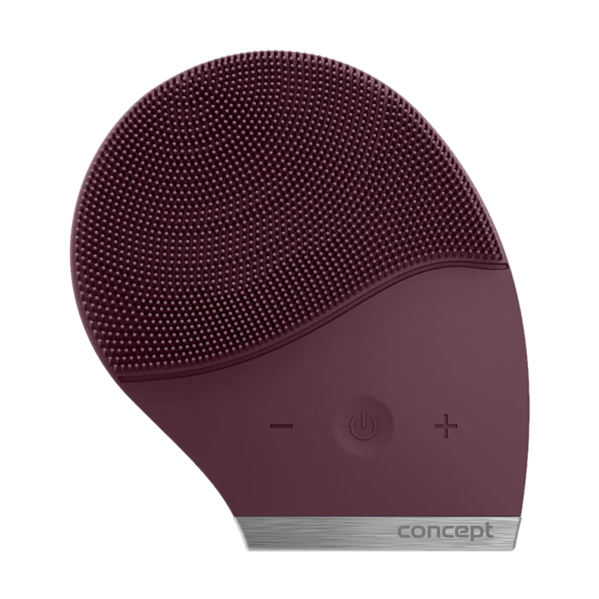 Concept SK9101 - Ansigtsrensebørste SONIVIBE 2W/5V 250 mAh IPX7 rød