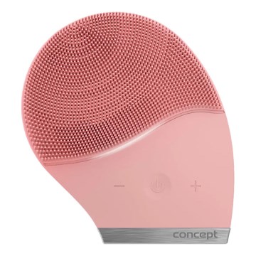 Concept SK9102 - SONIVIBE ansigtsrensningsbørste 2W/5V 250 mAh IPX7 rosa