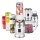 Concept SM3391 - Smoothieblender med tilbehør 700W/230V hvid
