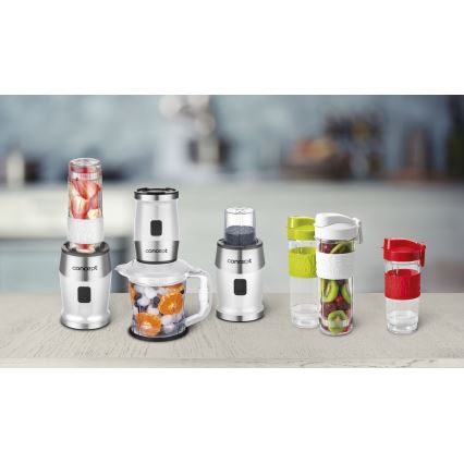 Concept SM3391 - Smoothieblender med tilbehør 700W/230V hvid