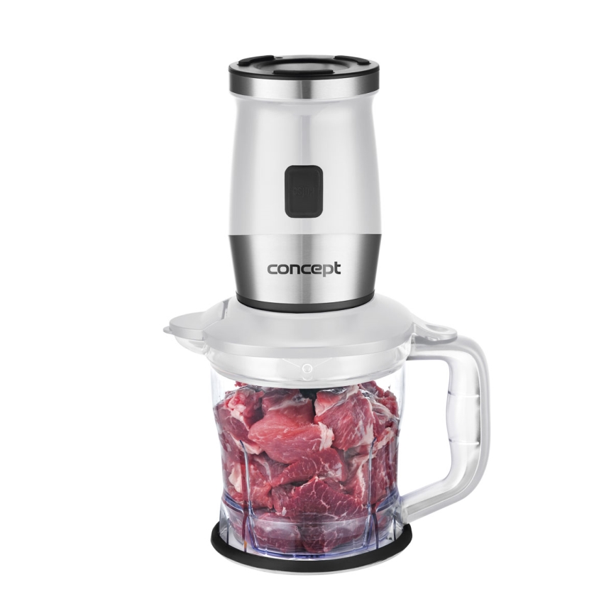 Concept SM3391 - Smoothieblender med tilbehør 700W/230V hvid