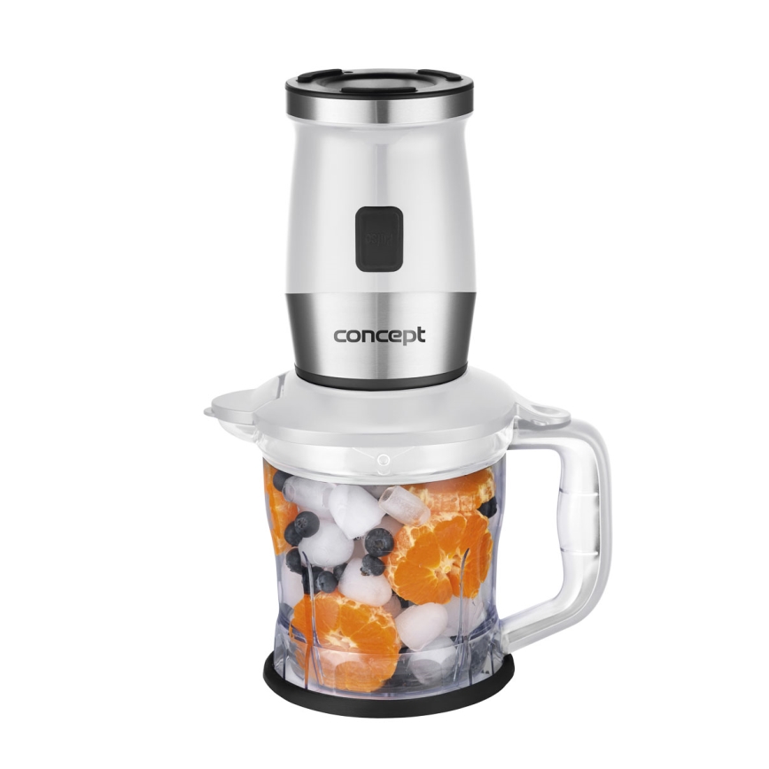 Concept SM3391 - Smoothieblender med tilbehør 700W/230V hvid