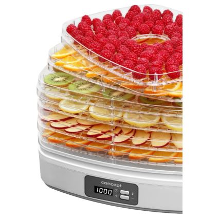 Concept SO2080 - Fødevaredehydrator 260W/230V hvid