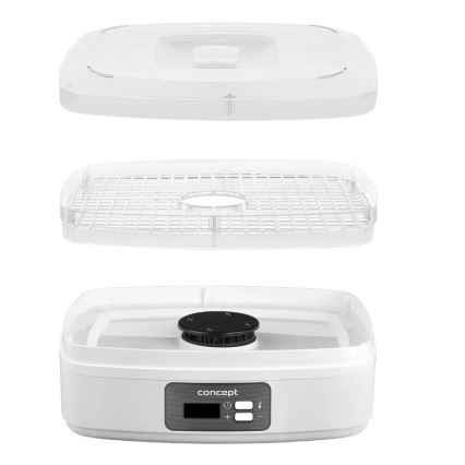 Concept SO2080 - Fødevaredehydrator 260W/230V hvid