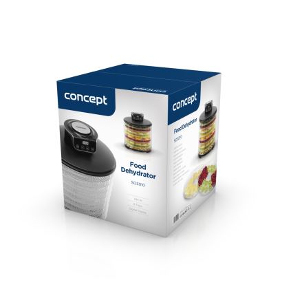Concept SO3010 - Dehydrator 245W/230V sort