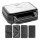 Concept SV3070 - Sandwichmaskine XXL 04.01.2001 900W/230V sort/rustfri