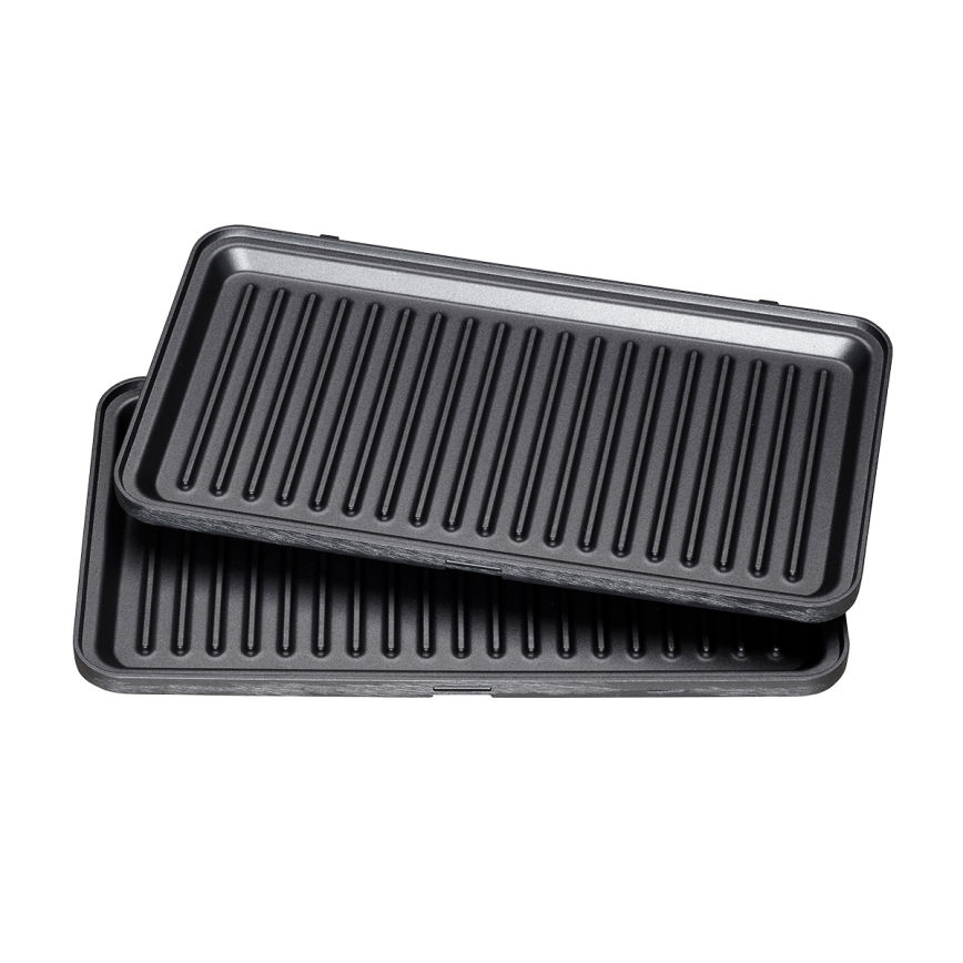 Concept SV3070 - XXL brødrister 4-i-1 900W/230V sort/rostfrit stål