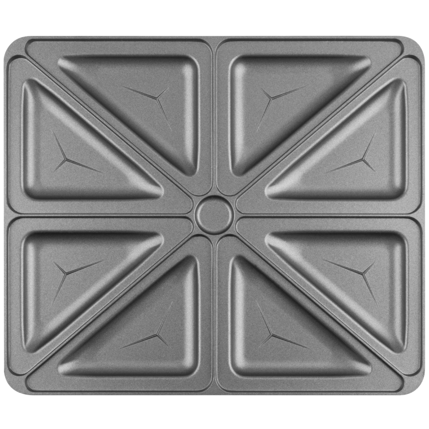 Concept SV3080 - Brødrister FAMILY 3-i-1 1200W/230V sort/rostfrit stål