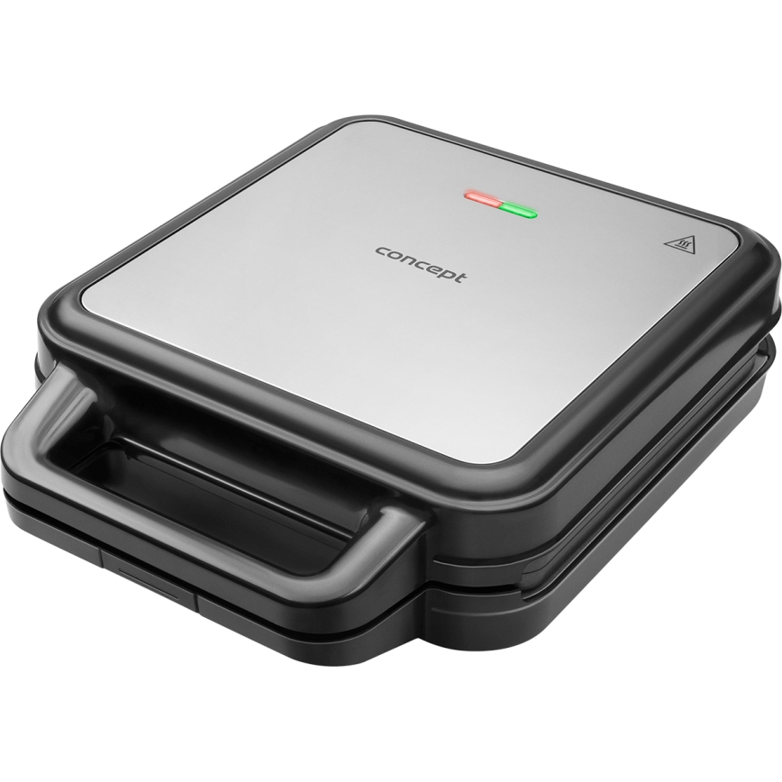 Concept SV3080 - Sandwichmaskine FAMILY 3-i-1 1200W/230V sort/rustfri