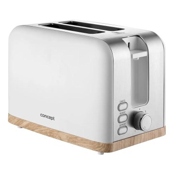 Concept TE2015 - 2-skives brødrister 930W/230V hvid