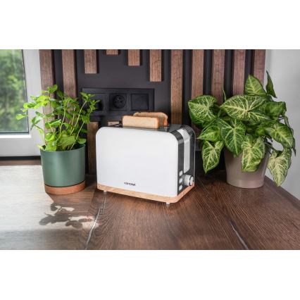 Concept TE2015 - 2-skives brødrister 930W/230V hvid