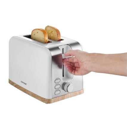 Concept TE2015 - 2-skives brødrister 930W/230V hvid