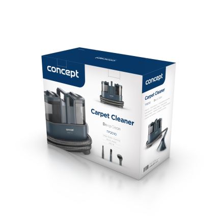 Concept TP2010 - DEEPCLEAN tæpperenser 450W/230V blå